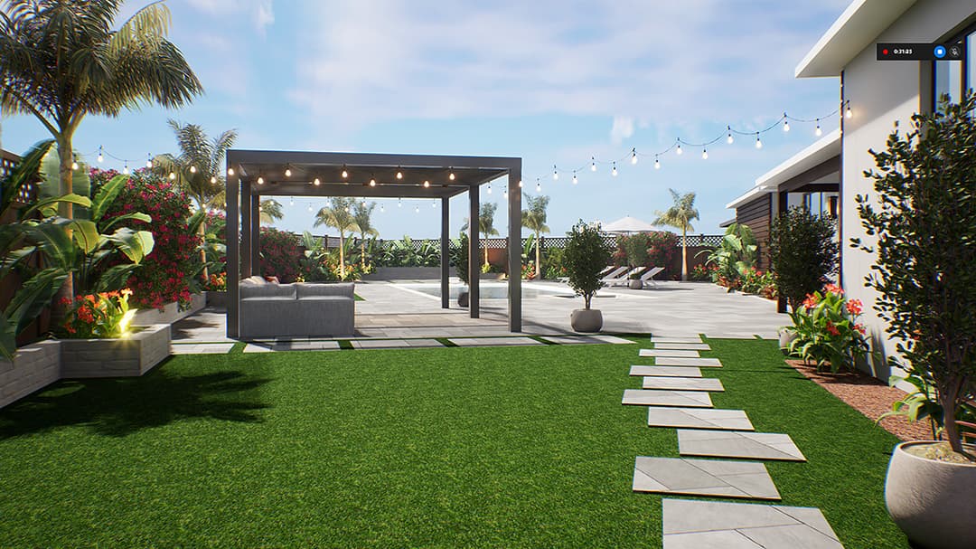 Fremont Backyard Resort with Artificial Turf, Outdoor Kitchen & Sauna